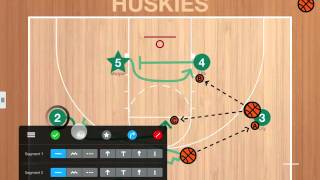 Custom Line Colors - Basketball Playmaker iPad App screenshot 3