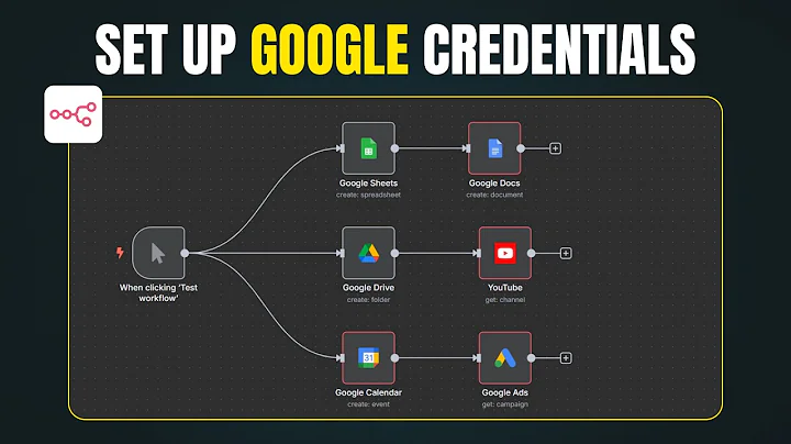 How to Set up Google Credentials in N8N (In 5 Minutes)