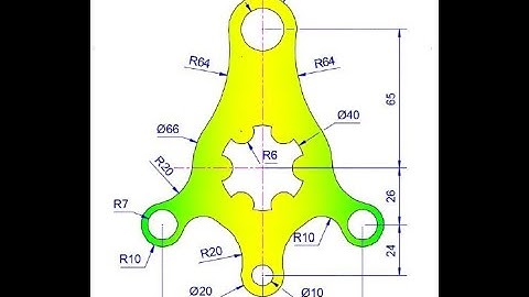 Solidworks 2d sketch exercise #2