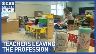More teachers leaving the classroom due to burnout, lack of support