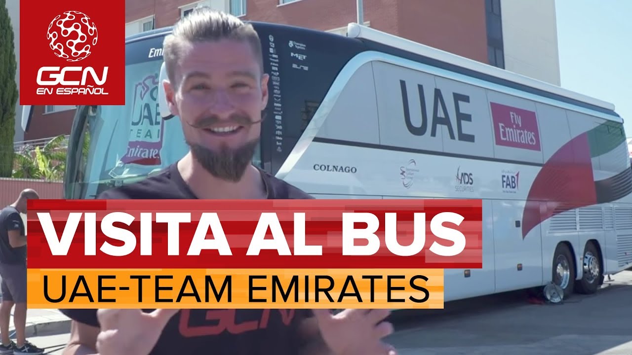 Visita al Bus del UAE-Team Emirates | Vuelta a España 2018