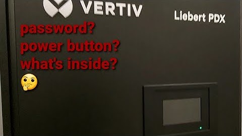 VERTIV LIEBERT PDX PRECISION COOLING SYSTEM