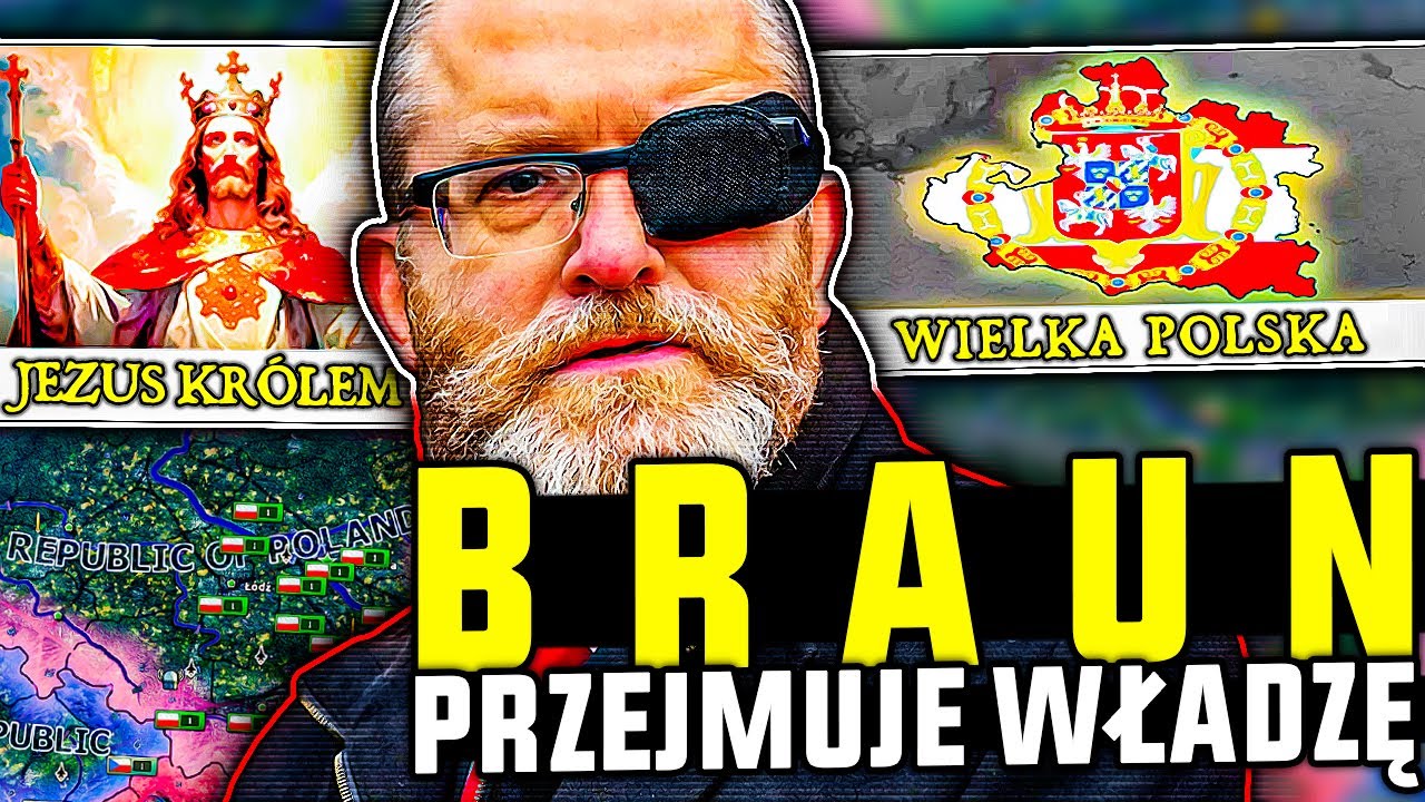CO BY BYŁO GDYBY GRZEGORZ BRAUN PRZEJĄŁ WŁADZĘ W POLSCE? - HEARTS OF IRON 4
