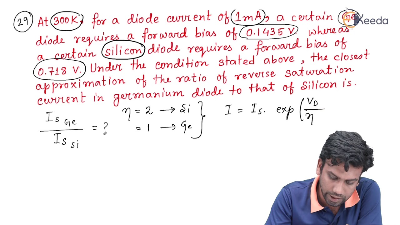 Solving Numericals from Previous Year Questions (PYQ) | GATE Electronic ...