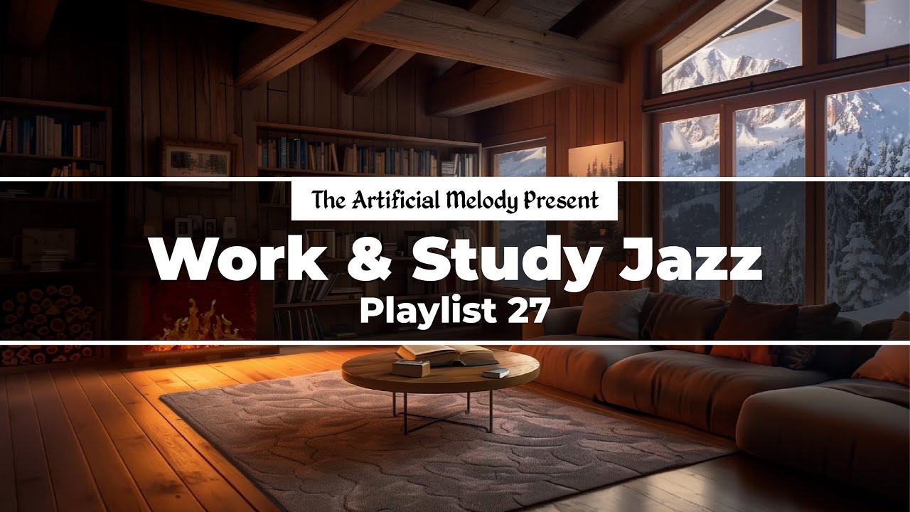 Музыкальный сборник Work & Jazz Lounge для учебы, концентрации, снятия стресса и повышения вниман...