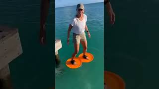 A method for walking on water has been developed; have you tried it too? #funny #eğlence #komedi