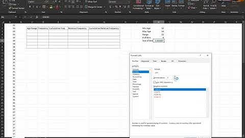 Lecture 1 3 Building a Frequency Table in Excel
