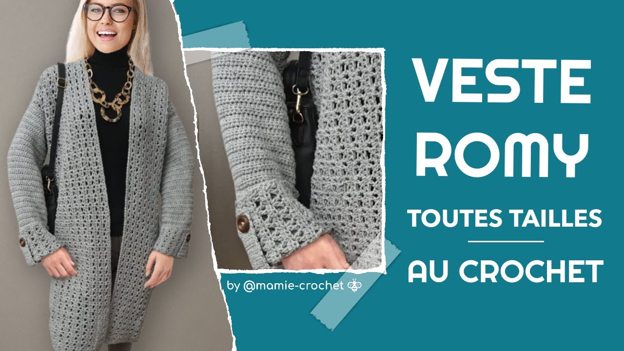 youtube gilet au crochet