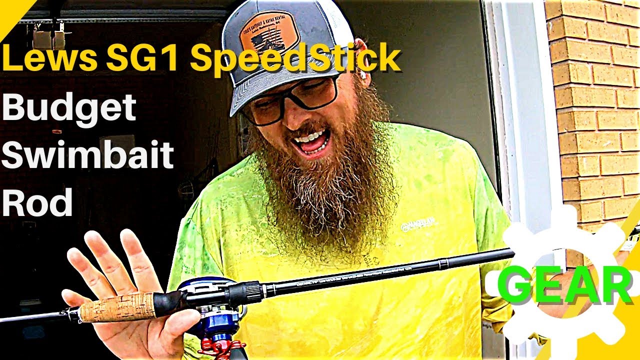 Lews SG1 Speed Stick – A Respectable Budget ($50) Swimbait Rod