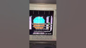 This is how the Aircraft Radio Altimeter ￼system works #aircraft #aircraftengineer #shorts #5g