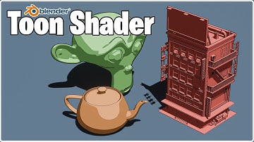 Create a Toon Shader in Blender - Easy Tutorial
