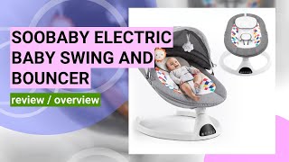 Review: Soobaby Electric Baby Swing with Bluetooth & Remote Control screenshot 3