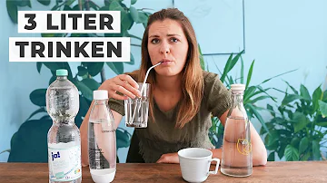 Wie schaffe ich es 3 Liter am Tag zu trinken?