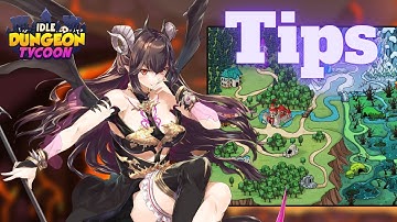 Idle Dungeon Tycoon simulator Game, beginner tips and tricks, guide, game review, android gameplay