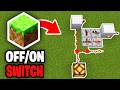 How To Make Redstone On And Off Switch In Minecraft! - Tutorial