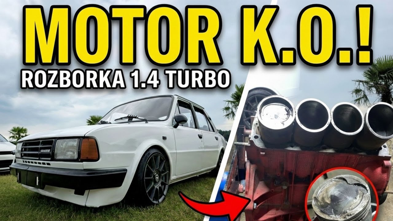💥 ПРОГОРЕЛ ПОРШЕНЬ ИЛИ ТРЕСНУЛ БЛОК? ЧТО РАЗРУШИЛО НАШ 1.4 MPI ТУРБО? 🤯