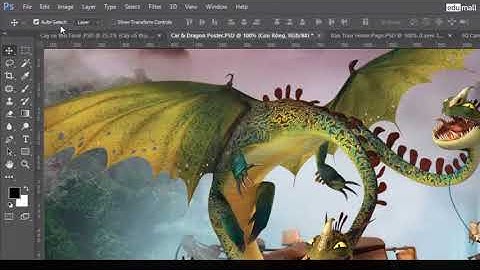 Xử lý ảnh với Adobe Photoshop - Bài 2: Các thao tác xử lý Layer