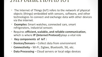 307 Optimizing Ip for IoT