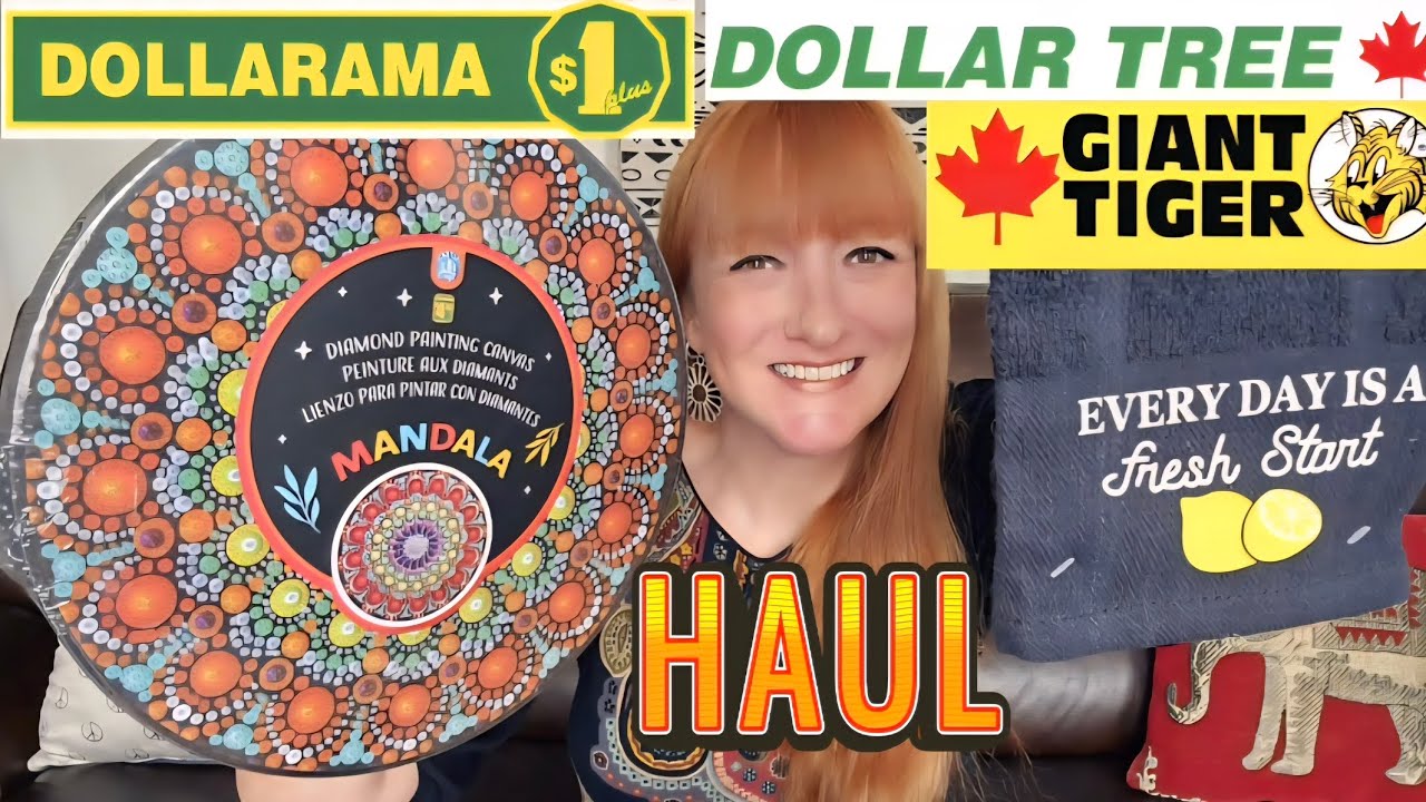 MULTI-STORE HAUL - DOLLARAMA | GIANT TIGER | DOLLAR TREE!!