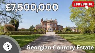 Stretton Hall | £7.5 Million Georgian Estate in Cheshire with 48 Acres & Equestrian Facilities