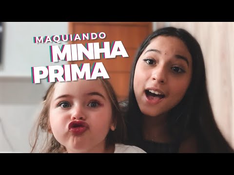 MAQUIANDO A MINHA PRIMA VALENTINA | MAKE CHALLENGE COM GABI SAIURY