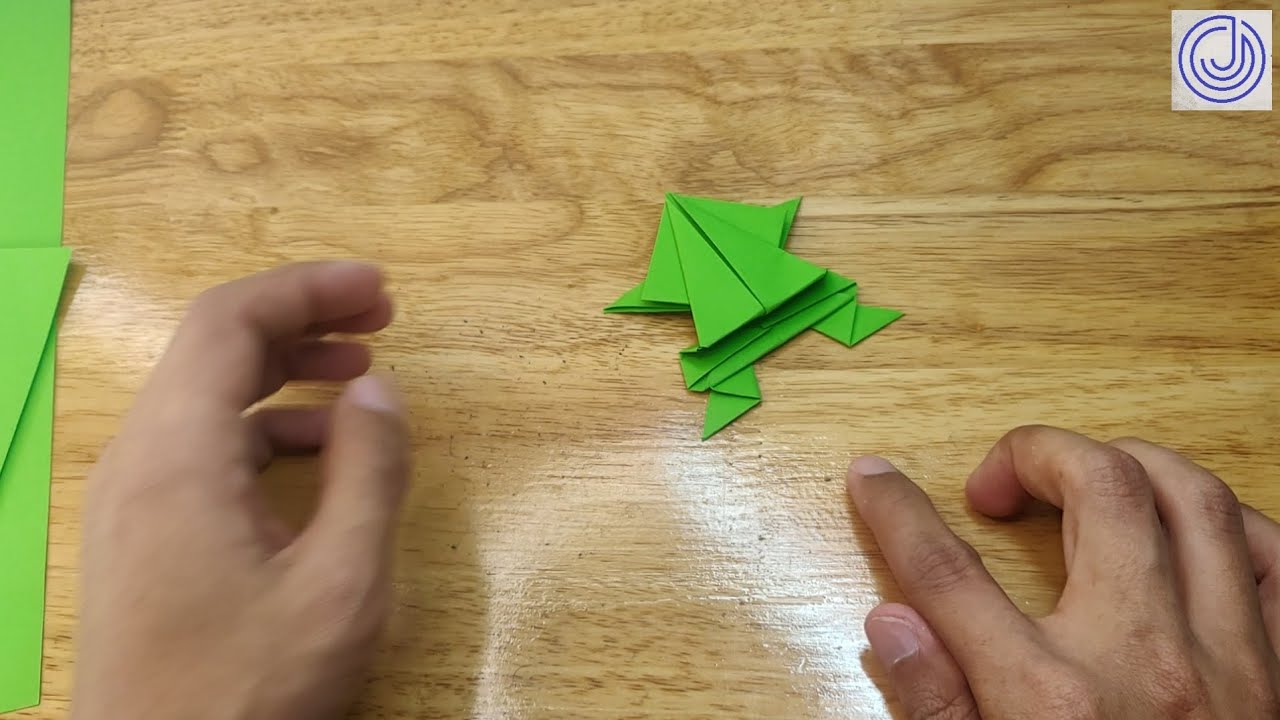 Origami Jumping Paper Craft 