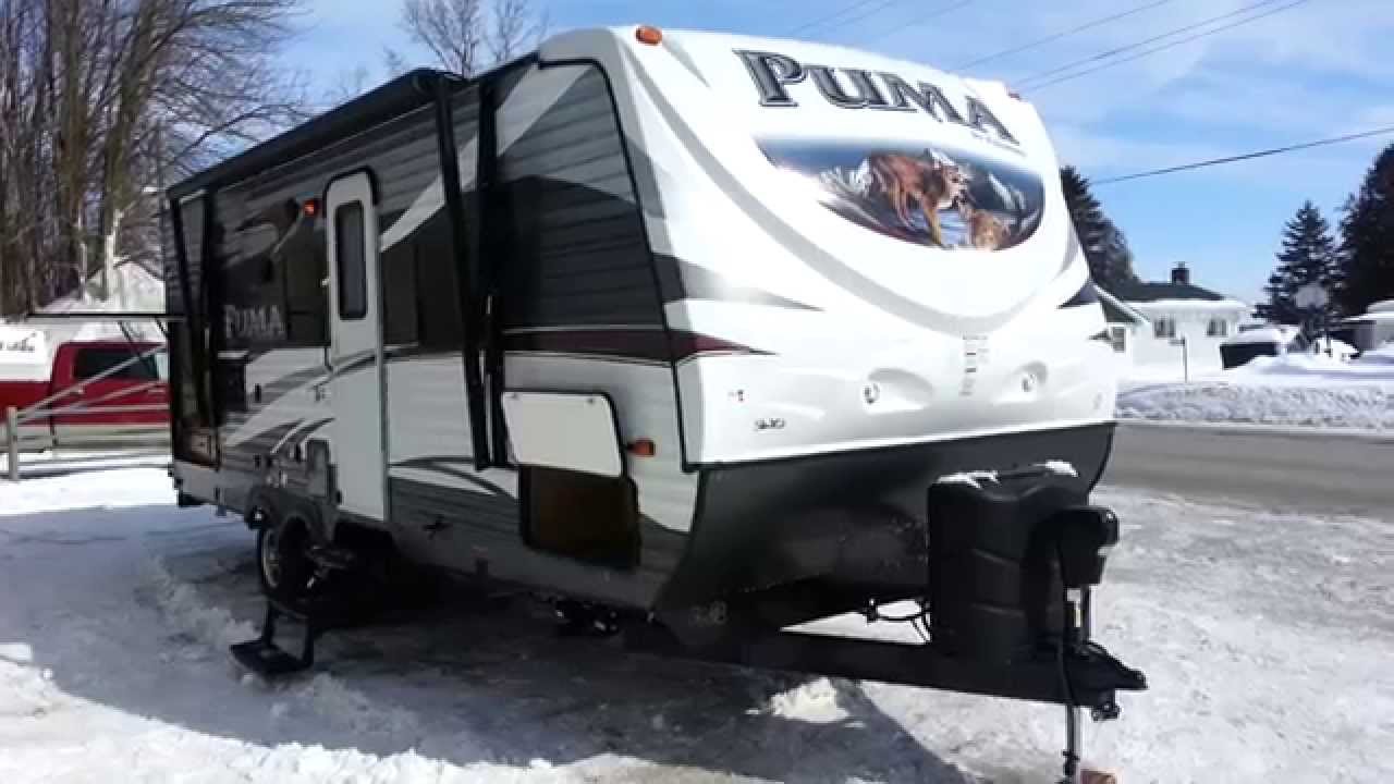 2015 Puma 22RB Travel Trailer at Camp 