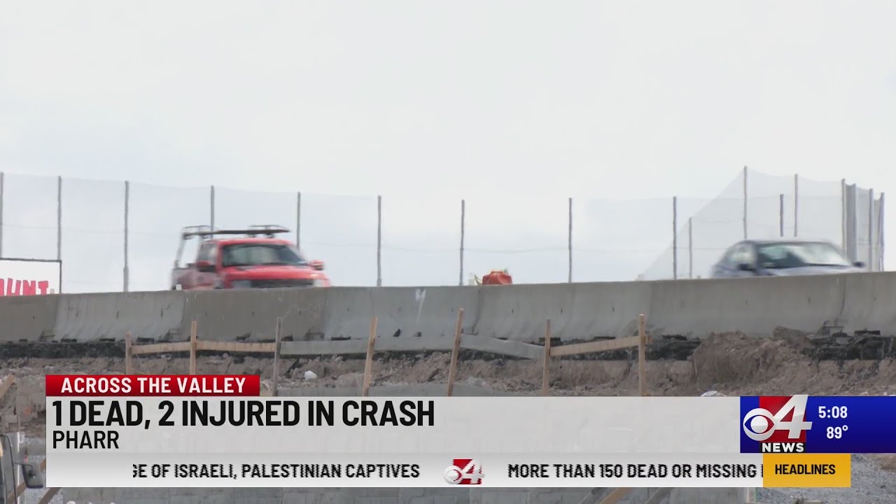 1 dead, 2 injured in crash - YouTube