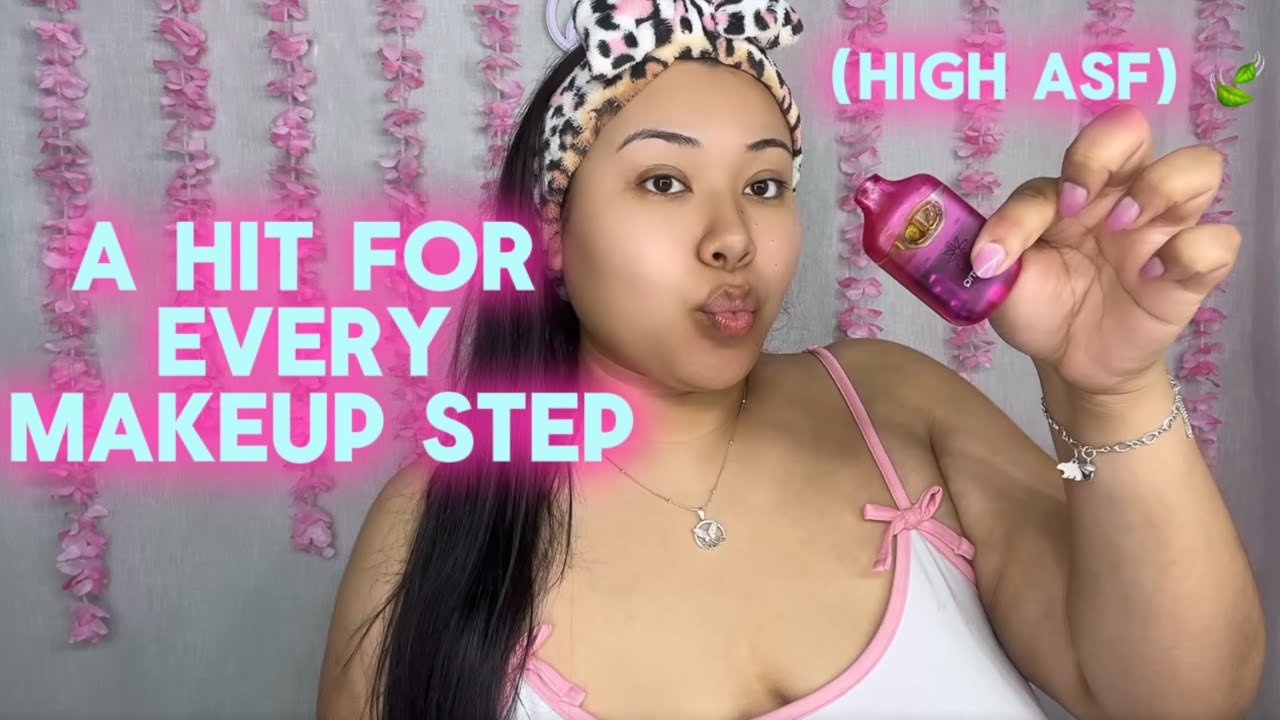 TAKING A HIT FOR EVERY MAKEUP STEP (faded asf)🍃