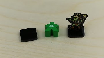 Paper Miniature Base Square 20mm - Board Game Pieces from The Game Crafter