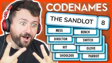 I made the other team SWEAT with this 8-word clue | Codenames w/ Friends