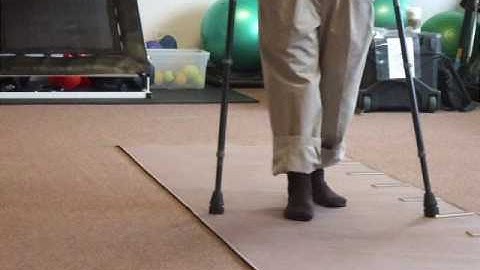 MS Patient Walks Without Benefit of the WalkAide