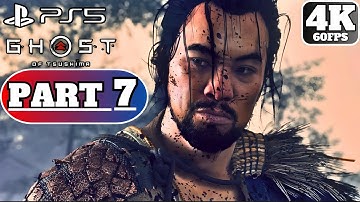 BLOOD ON THE GRASS || GHOST OF TSUSHIMA Walkthrough Gameplay Part 7 [PS5 4K]