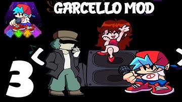 FNF Music Battle: Friday Funkin Rapper Full Mod - Garacello Mod - Gameplay Part 3 (Android, iOS)