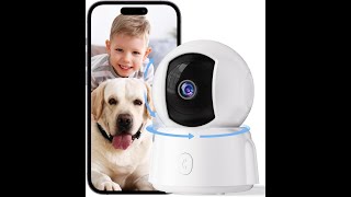 Golspark Indoor Security Camera 2K, Pet Camera for Home Security, Dog Cam Pan/Tilt, Motion by Amazon Best Five 19 views 1 month ago 1 minute, 28 seconds