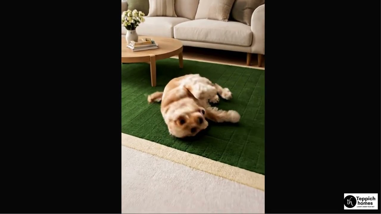 White & Green Hand Tufted Wool Rug | Stylish Contemporary Area Rug for Modern Living Rooms |THTRT32