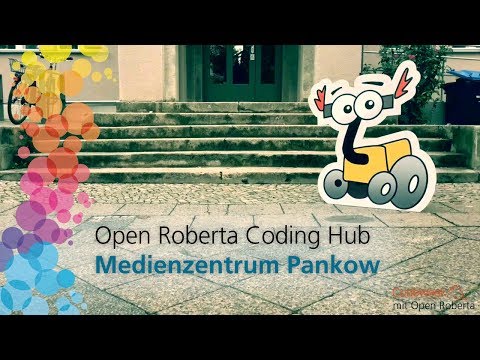 Open Roberta Coding Hub Medienzentrum Pankow: Hier ist der Bot los!