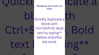 WordPress Shortcuts & Tricks 🚀 | Save Time Like a Pro (2026 Guide)