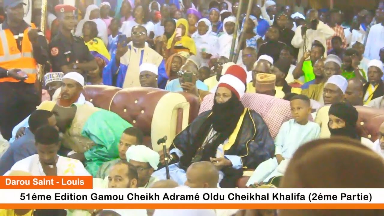Gamou Cheikh Hadramé à Saint Louis Darou Edition 2022 2éme partie