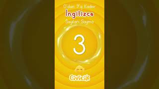 İngilizce 0Dan 9A Kadar Sayma İngilizce Sayıları Öğreniyorum