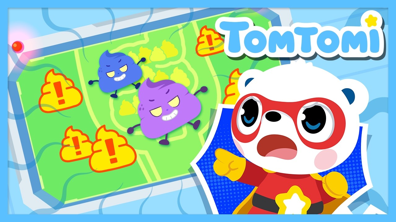 [🌟NEW] The Poop Song 2🚽🎶| Poop Hero, move out! | Potty Time | Kids song ...