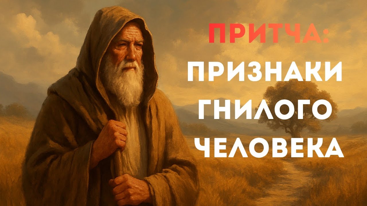 ГНИЛОЙ ЧЕЛОВЕКА | ПРИТЧА СО СМЫСЛОМ | МУДРОСТЬ