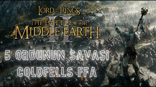 Silverthorn vs Gorgoroth Spire vs Troll Rush vs Guerilla Uruks - BFME 2 Coldfells FFA 5 Player Silverthorn vs Gorgoroth Spire vs Troll Rush vs Guerilla Uruks - BFME 2 Coldfells FFA 5 Player