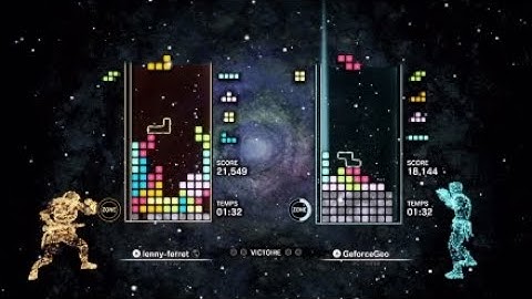 Tetris Effect Connected (Cross-Platform Beta Test) - Zone Battle Compilation
