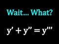 Why This Differential Equation Is Weird 