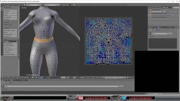 Fantasy Project - UMA Female Clothing Creation: more cont. #gamedev #unity3d #blender (Part 2)