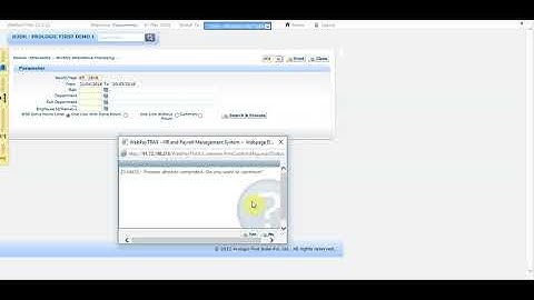 Web PayTRAX HR & Payroll Software - Attendance Module/Monthly Attendance Processing