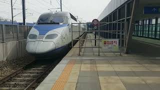 코레일 KTX 4호기 행신행 #512 천안아산역 진입