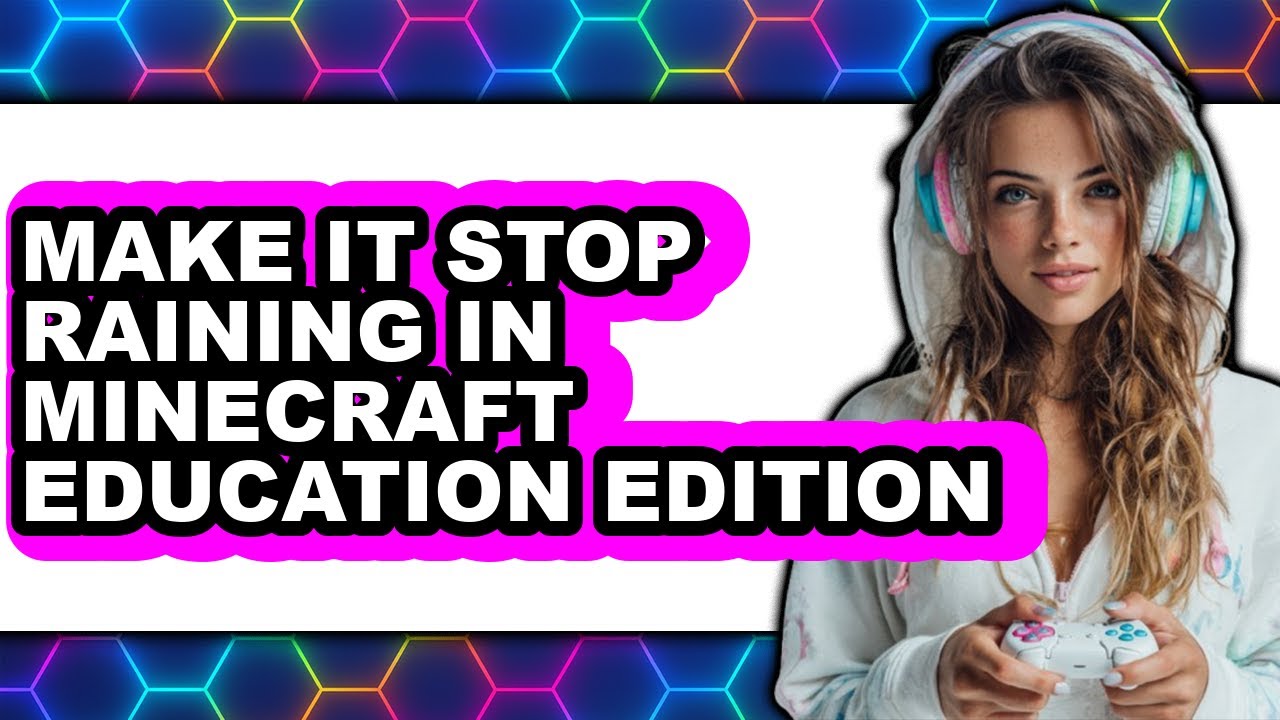 How To Make It Stop Raining In Minecraft How to Make It Stop Raining in Minecraft Education Edition (only Way ...