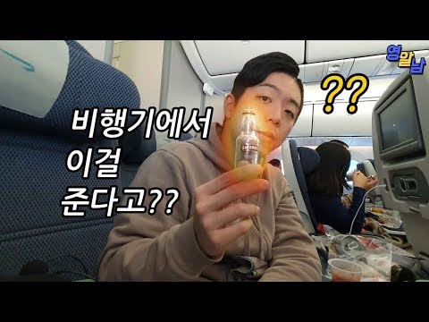 승무원들이 말해 주지 않는 비행기 서비스들 공개합니다 (직접 보여드립니다)
